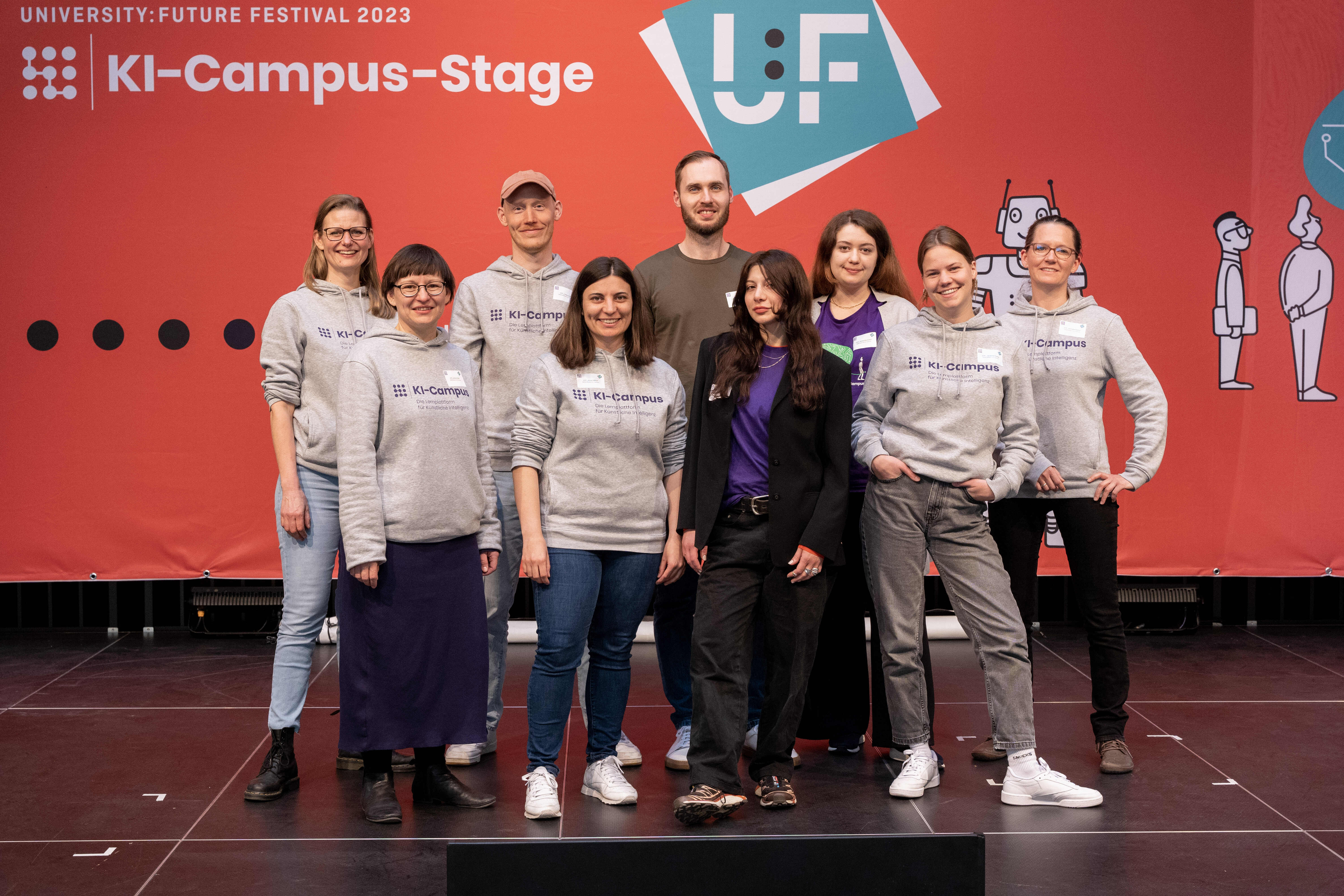 KI-Campus-Team beim U:FF 2023